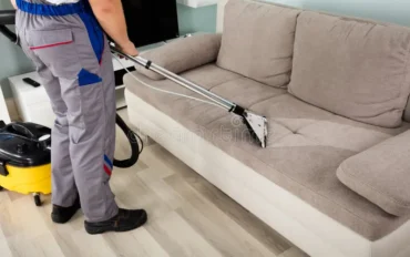 male-worker-cleaning-sofa-vacuum-cleaner-rear-view-young-88092550